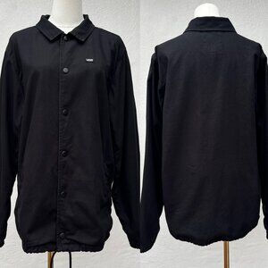 Vans Torrey Skate Canvas Jacket Organic Cotton Canvas Black Men's Size Medium